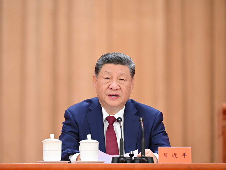7月1日上午,庆祝中国共产党成立105周年大会在北京人民大会堂隆重举行。中共中央总书记、国家主席、中央军委主席习近平发表重要讲话。 7月1日上午,庆祝中国共产党成立105周年大会在北京人民大会堂隆重举行。中共中央总书记、国家主席、中央军委主席习近平发表重要讲话。